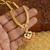 Kerala traditional temple gold plated necklace