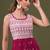 Faux Georgette Embroidered Trendy Salwar Suit in Rani Pink