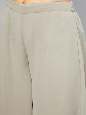 SAGE GREY SEQUIN ANGRAKHA KURTA SET 7