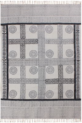 Geometric Rug Eco-Friendly Floral Area Carpet Outdoor Rugs Handmade Durries 1