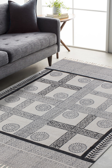 Geometric Rug Eco-Friendly Floral Area Carpet Outdoor Rugs Handmade Durries