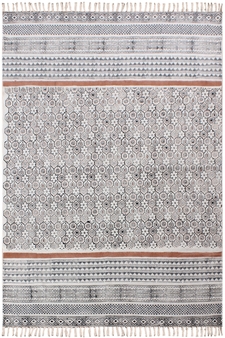 Indian Handwoven Cotton Durries Flat Weave Carpets Outdoor Rug Bathroom Carpet