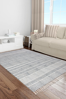 Children Playroom Carpet Cotton Rugs Natural Durries Study Room Rugs Area Rug
