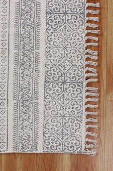 Children Playroom Carpet Cotton Rugs Natural Durries Study Room Rugs Area Rug