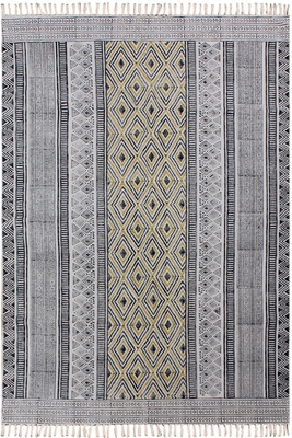 Entrance Rug Extra Large Hall Area Rugs Indian Handmade Cotton Durries Rag Rug 1