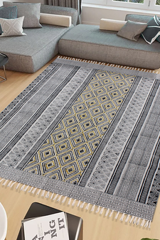 Entrance Rug Extra Large Hall Area Rugs Indian Handmade Cotton Durries Rag Rug