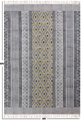 Entrance Rug Extra Large Hall Area Rugs Indian Handmade Cotton Durries Rag Rug 3