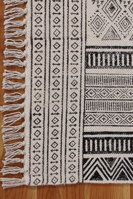 Entrance Rug Extra Large Hall Area Rugs Indian Handmade Cotton Durries Rag Rug 5