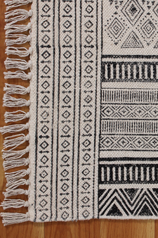 Entrance Rug Extra Large Hall Area Rugs Indian Handmade Cotton Durries Rag Rug