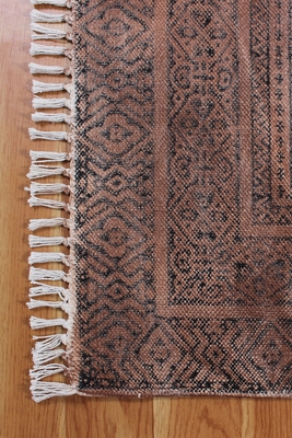 Indian Bohemian Rug Handmade Floor Mat Living Room Area Carpet Kilim Area Rug 5