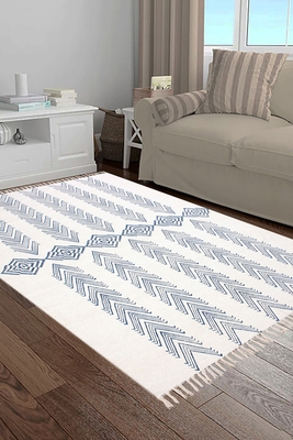 Traditional Kilim Living Room Carpet Dining Room Rug Large Hall Durries Yoga Mat 2