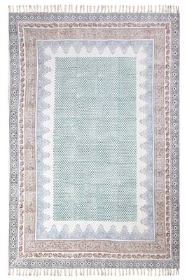 Indian Natural Handmade Cotton Durries Kitchen Area Rug Living Room Carpets 1