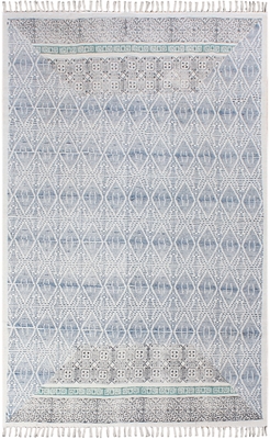 Outdoor Kilim Indian Handmade Dhurrie Cotton Carpet Geometric Area Carpet 1