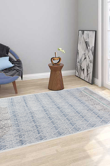 Outdoor Kilim Indian Handmade Dhurrie Cotton Carpet Geometric Area Carpet