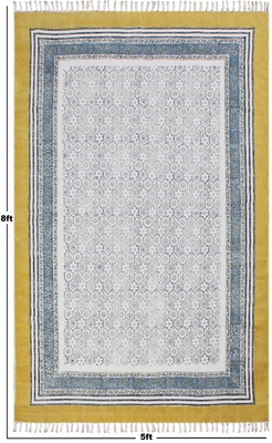 Handmade Cotton Durries Hallway Area Rugs Yoga Mat Living Room Floor Carpet 3