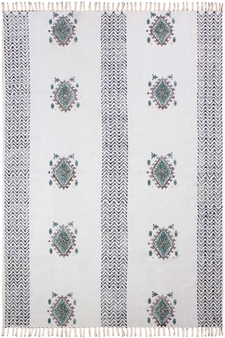 Indian Handmade Rug Traditional Vintage Cotton Dhurrie Decorative Kilim