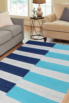 Indian Handmade Rug Kitchen Room Kilim Outdoor Yoga Carpet Area Rugs