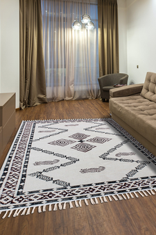 Kitchen Rug Living Room Carpet Handmade Cotton Durries kilim Area Rugs