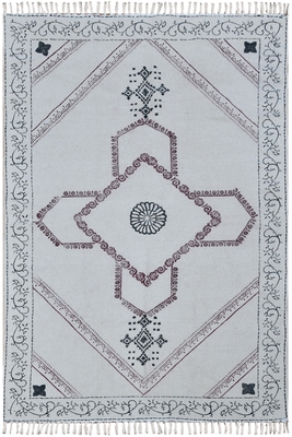 Home Decor Rugs Handmade Cotton Dhurries Traditional Carpet Yoga Area Rugs 1
