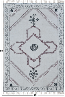Home Decor Rugs Handmade Cotton Dhurries Traditional Carpet Yoga Area Rugs