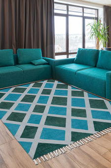 Garden Area Rugs Handmade Cotton Rugs Home Decor Carpet Outdoor Yoga Mat
