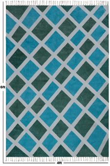 Garden Area Rugs Handmade Cotton Rugs Home Decor Carpet Outdoor Yoga Mat