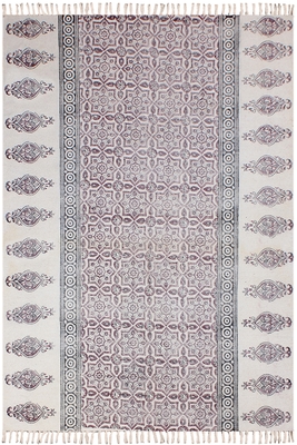 Natural Handmade Rug Natural Cotton Kilim Geometric Rugs Kitchen Area Mat 1