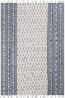 Study Room Rug Kitchen Area Mat Hand Block Printed Cotton Area Durries