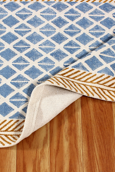 Modern Living Room Rug Traditional Cotton Durries Natural Handmade Rugs