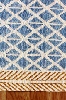 Modern Living Room Rug Traditional Cotton Durries Natural Handmade Rugs