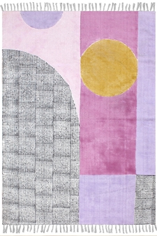 Multicolor Rug Geometric Area Carpet Handmade Cotton Kilim Home D�cor Rug