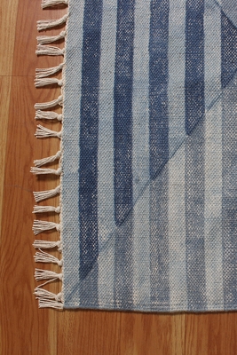 Cotton Area rug Outdoor rug Hand block printed rug Kitchen Living room rug 5
