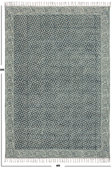 Floral rug Indian boho rug Cotton area rug Kitchen kilim Outdoor rug Living room rug