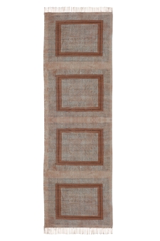 Flat Weave Cotton area rug Hand block printed rug Outdoor rug Dining room rug