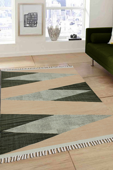 Handmade rug Boho rug Cotton area rug Living room rug Outdoor rug Kitchen rug