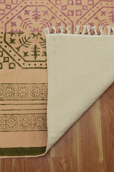 Home D�cor Cotton area rug Indian rug Outdoor rug Living room rug Kitchen rug