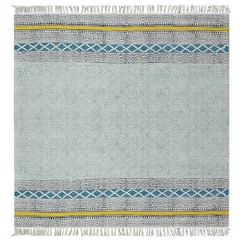Indian Handmade Doormats Hand Woven Cotton Durries Dining Room Rugs Yoga Mats 1