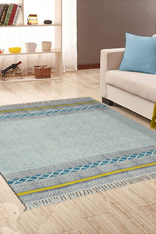 Indian Handmade Doormats Hand Woven Cotton Durries Dining Room Rugs Yoga Mats