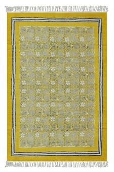 Floral rug Cotton area rug Kitchen area rug Handmade rug Outdoor rug Yoga garden mat
