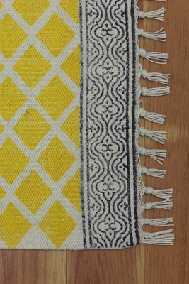 Indoor rug Yoga mat Handmade Living room rug Outdoor rug Cotton area rug 5