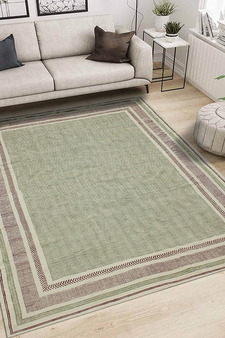 Dining Room Kilim Dhurrie Natural Geometric Area Rug Indian Cotton Carpet