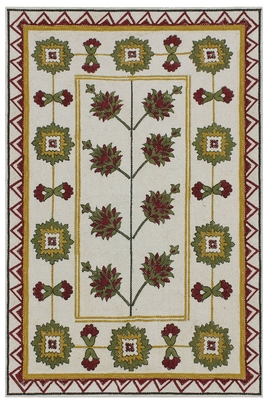 Brown Home Decor Carpet Pure Cotton Dhurrie Traditional Kilim 1