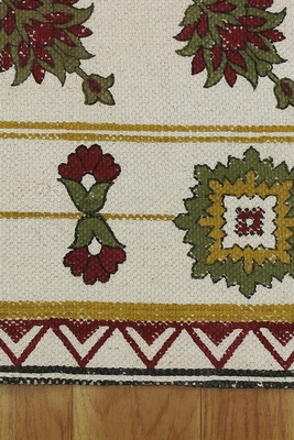 Traditional Kilim Green Dining Area Rugs Living Room Floor Carpet 4