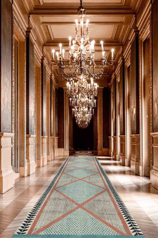 Casavani Cotton Brown Kilim Flat Weave Carpet Geometric Bedroom Rug