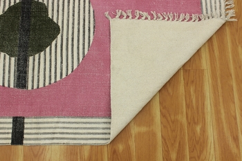 Traditional Kilim Beige Dining Area Rugs Living Room Floor Carpet 5