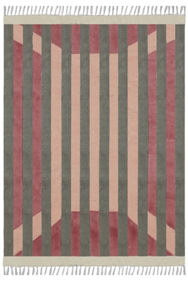 Casavani Beige Cotton Dhurrie Traditional Carpet Garden Yoga Kilim 1