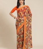 Mustard Sophesticated Partywear Saree For Wedding Season
