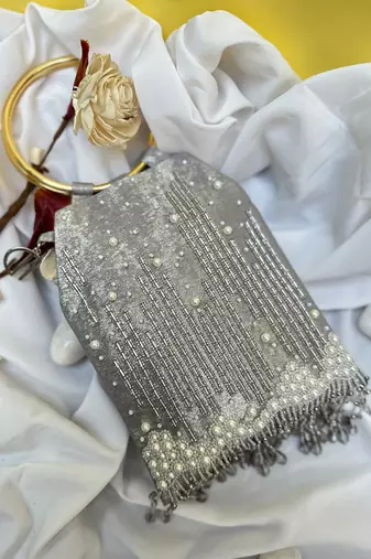 Mia Silver Mini Bag