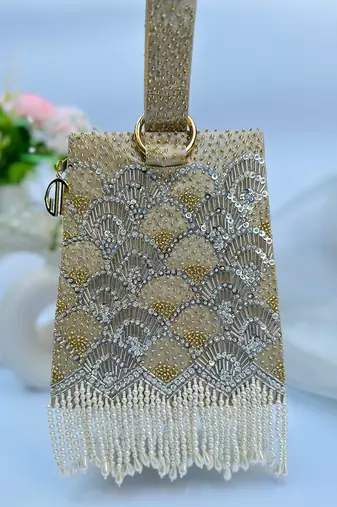 Rayna Gold Handbag