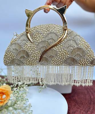 Thea Gold Halfmoon Bag 2